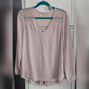 DR2 Pink Long Sleeve Top Size M